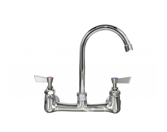 Vòi rửa bát công nghiệp nóng lạnh gắn tường CN09NL
