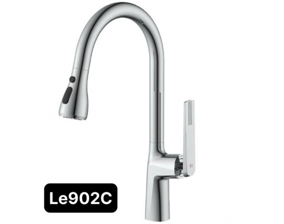 Vòi rửa bát dây rút LE902C