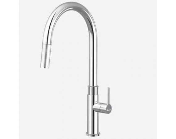 Vòi rửa bát dây rút Lasi Chrome