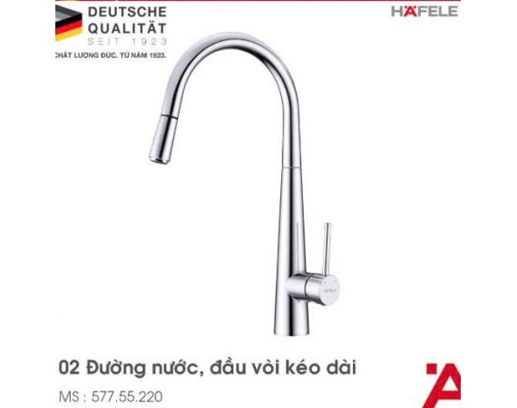 Vòi rửa bát Hafele HT21-CH1P245