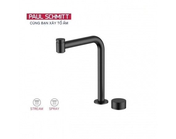 Vòi rửa bát màu đen Paul Schmitt PA329KB