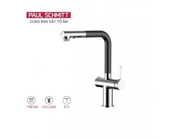 Vòi rửa bát màu đen Paul Schmitt PA334KCBQ