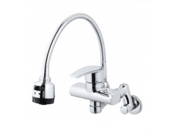 Vòi rửa bát gắng tường Sobisung YJ-6463