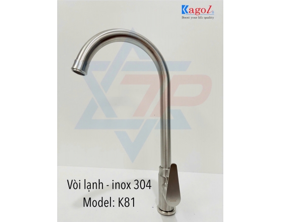 Vòi rửa bát lạnh Kagol K81
