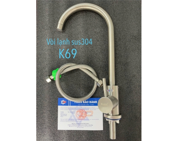 Vòi rửa bát lạnh Kagol K69