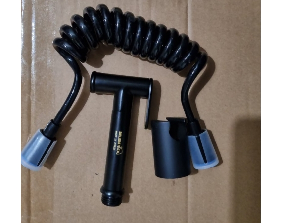 Vòi xịt vệ sinh toilet màu đen HD 005B
