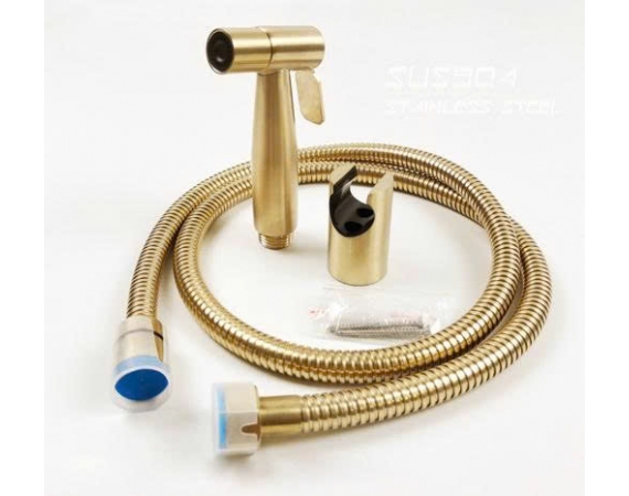 Vòi xịt vệ sinh màu vàng bóng V03G