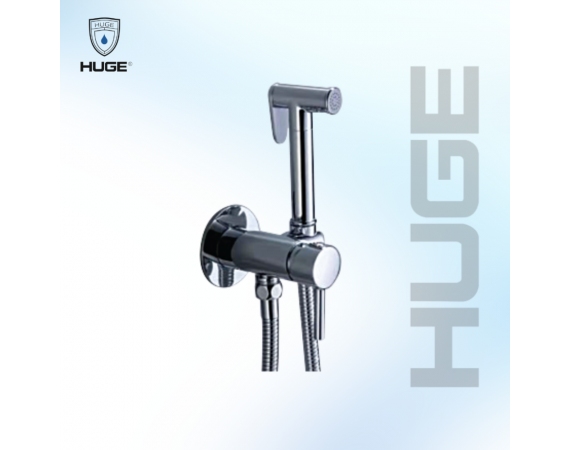 Vòi xịt vệ sinh nóng lạnh âm tường HUGE H-VXD01