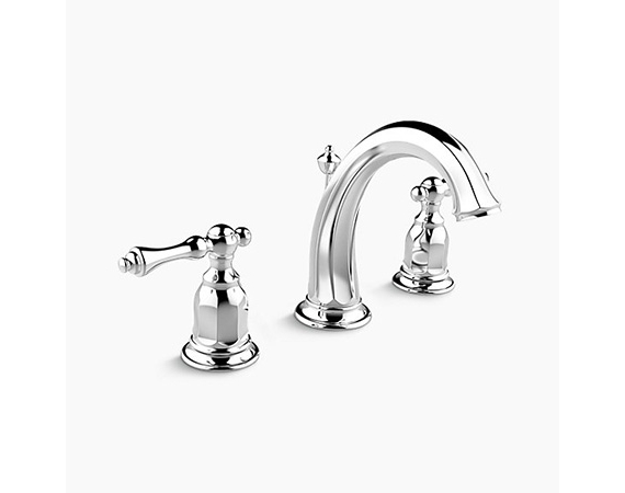 Vòi chậu lavabo màu crom Kohler K-13491T-4-CP