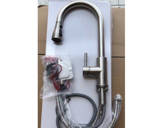 Vòi rửa bát cảm ứng inox 304,tắt mở tự động HD304