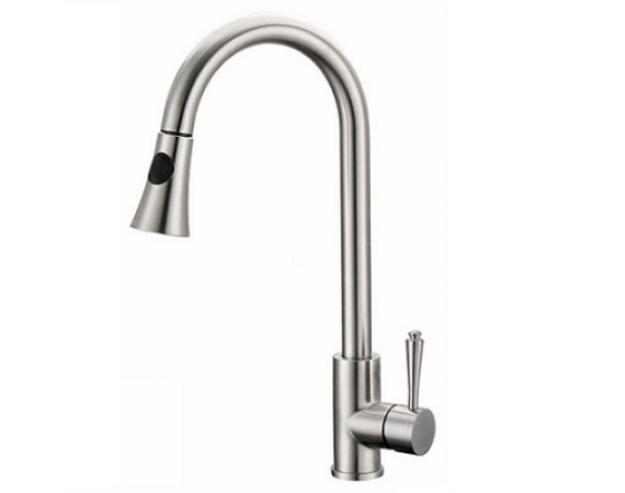 Vòi rửa bát rút dây inox SUS 304 MN-623-2