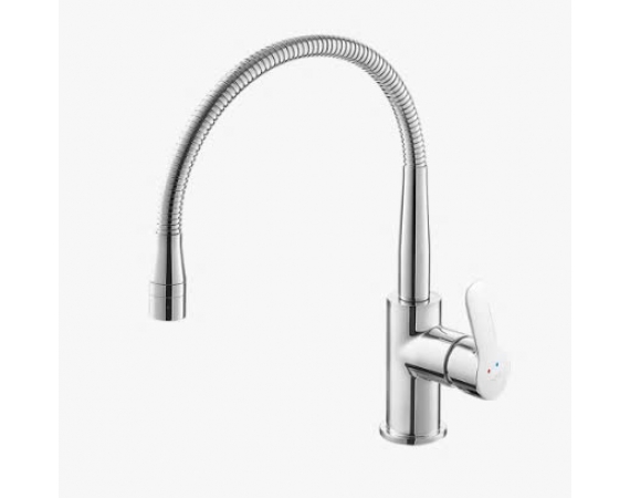Vòi rửa bát nóng lạnh ngổng mềm inax SFV-303S