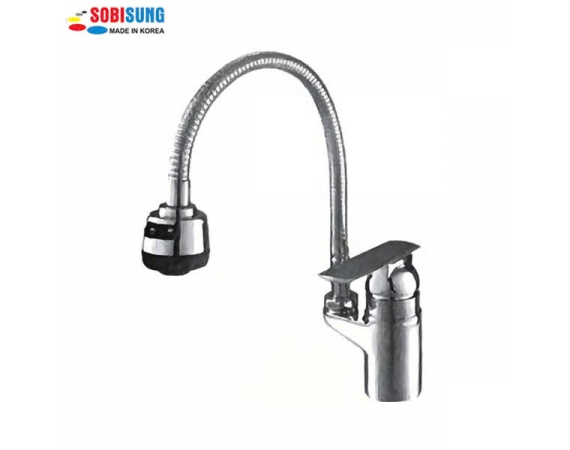 Vòi rửa bát cần mềm nóng lạnh Sobisung YJ-2864