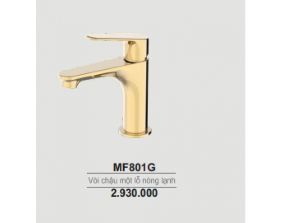 Vòi rửa mặt màu vàng Mirolin MK631G