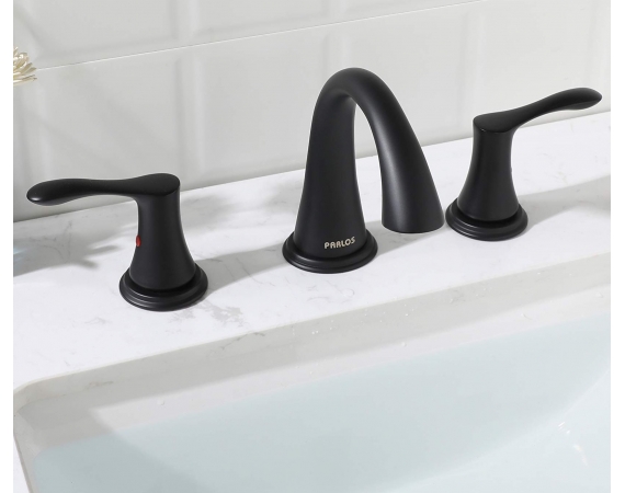 Vòi chậu lavabo màu đen HD303B