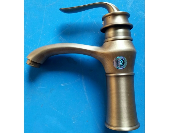 Vòi chậu lavabo mạ màu đồng HD3001-1
