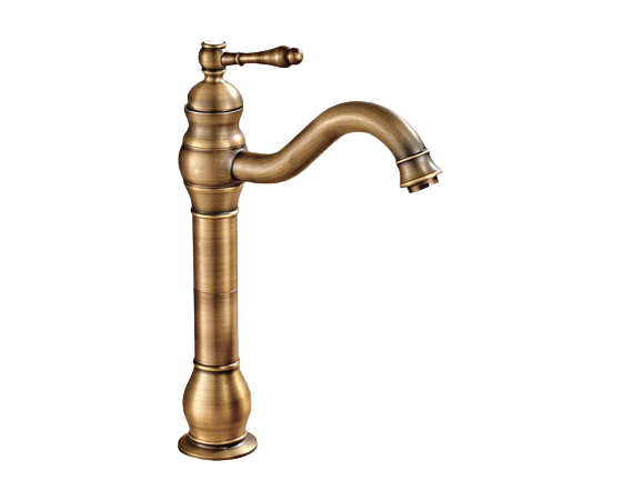 Vòi chậu lavabo mạ màu vàng mờ HD3005VM