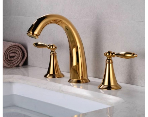 Vòi chậu lavabo màu vàng HD300VG