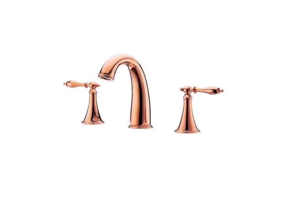 Vòi chậu lavabo màu vàng hồng HD300RG