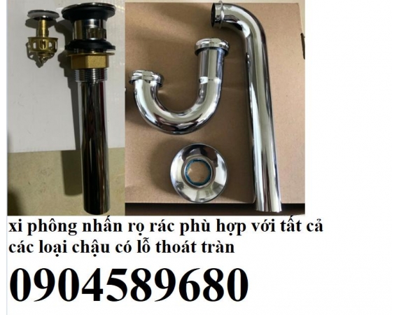 Xi phông nhấn rọ rác chậu rửa mặt Daelim