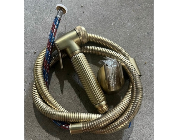 Vòi xịt vệ sinh màu vàng mờ VX699G
